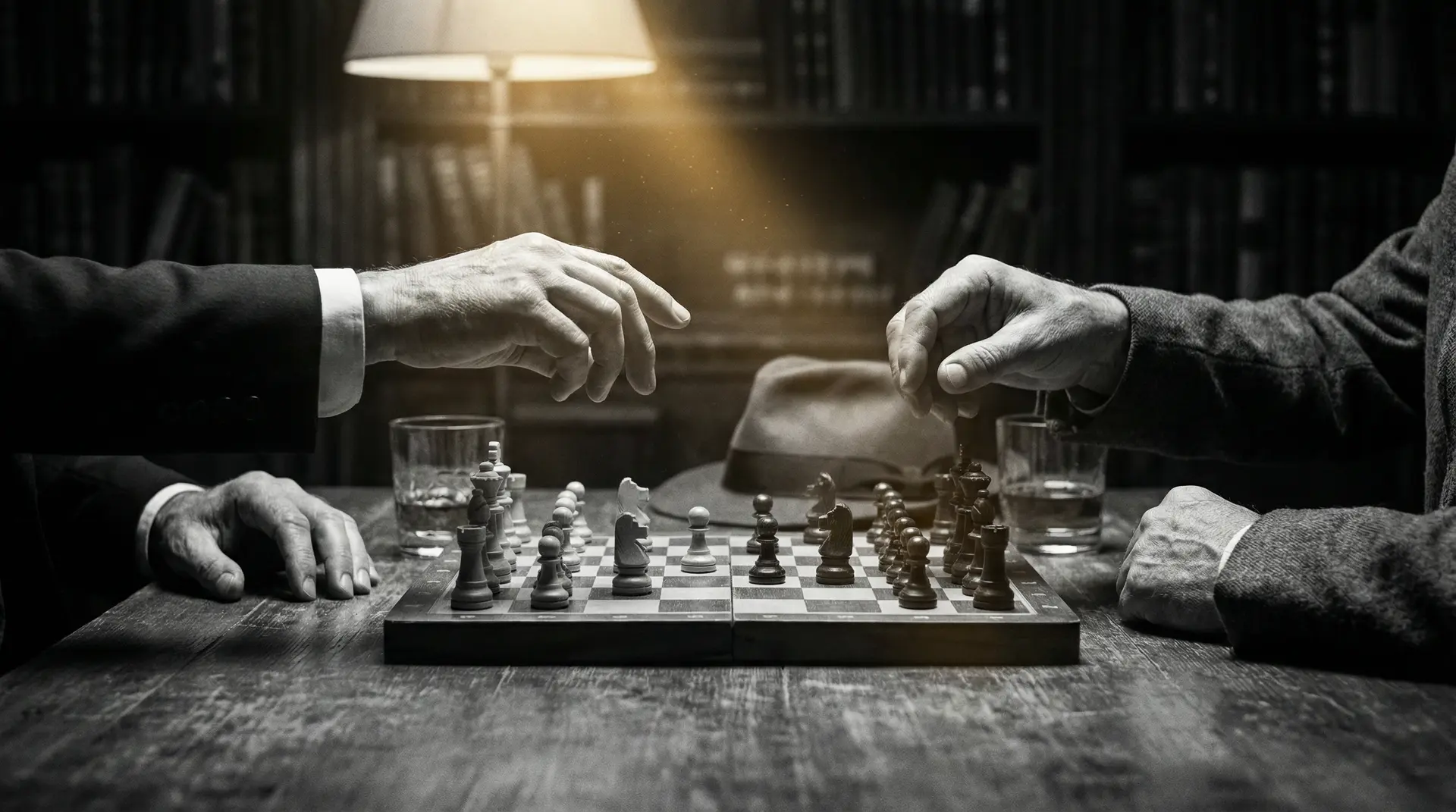 欧美理论电影网 艺术探索系列 - 非线性叙事，棋盘上的对弈象征命运的交错